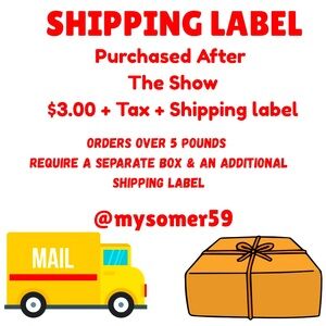 AFTER THE SHOW Additional Box Label